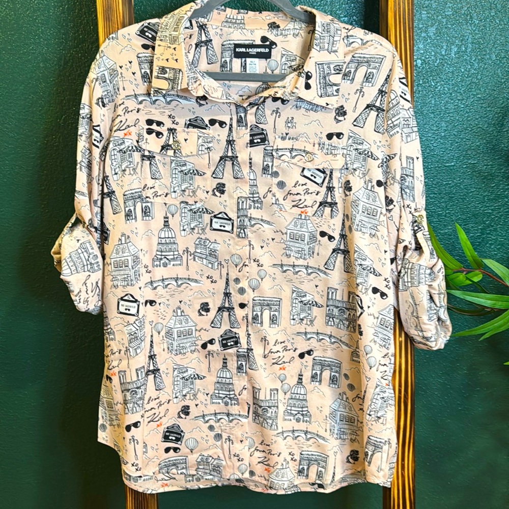 Karl Lagerfeld blouse